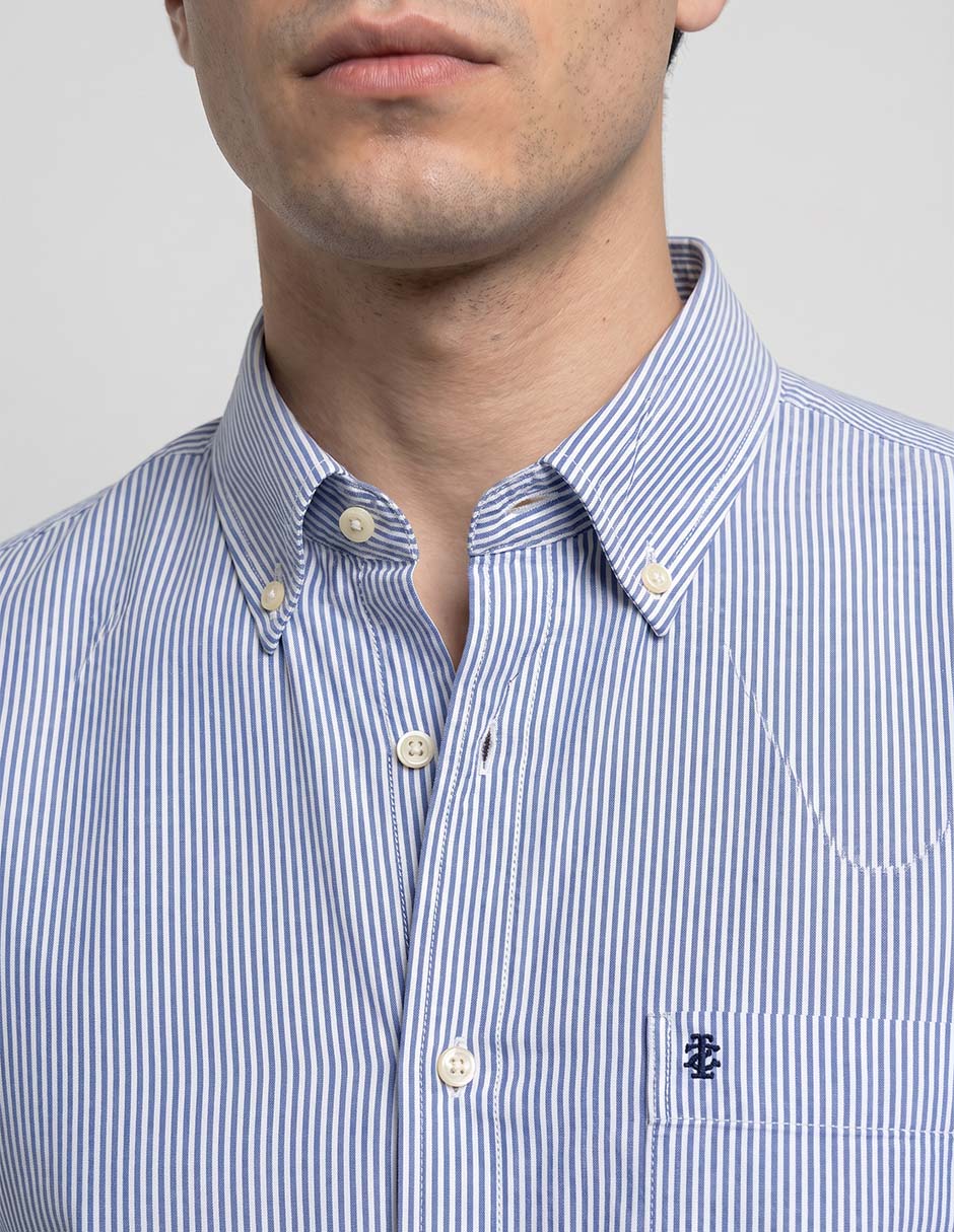 Camisa casual de algodón manga larga para hombre 3