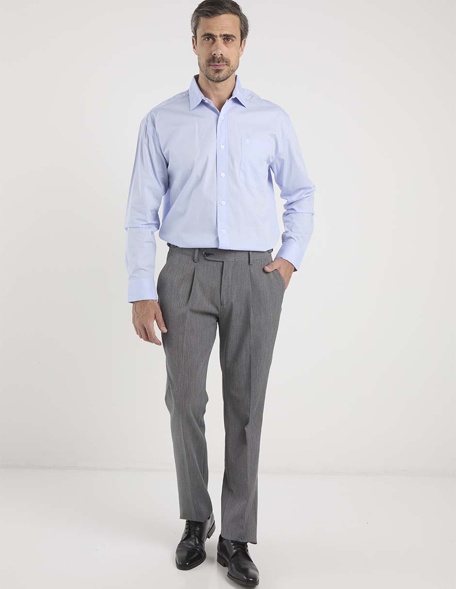 Camisa casual de algodón manga larga para hombre 3