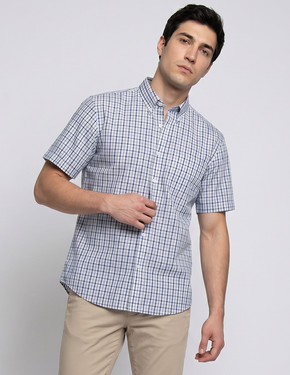 Camisa casual manga corta para hombre Camisa casual manga corta para hombre