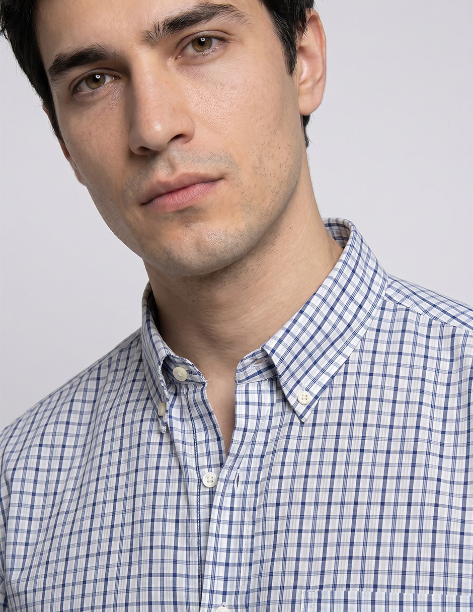 Camisa casual manga corta para hombre 2