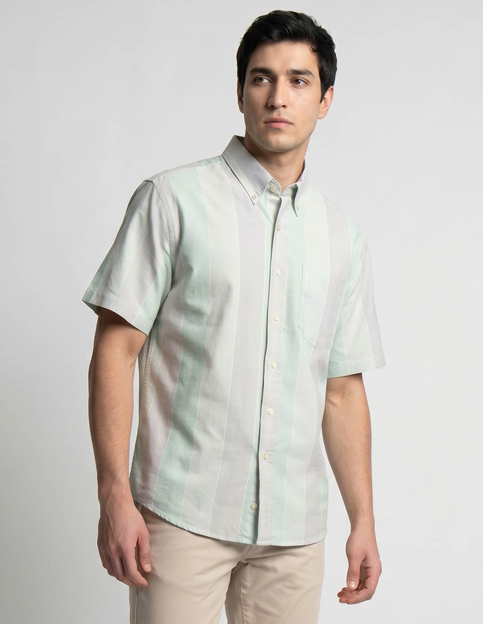 Camisa casual manga corta para hombre Camisa casual manga corta para hombre