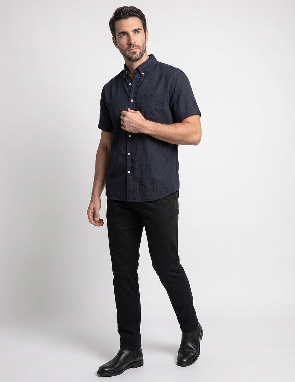 Camisa casual manga corta para hombre Camisa casual manga corta para hombre