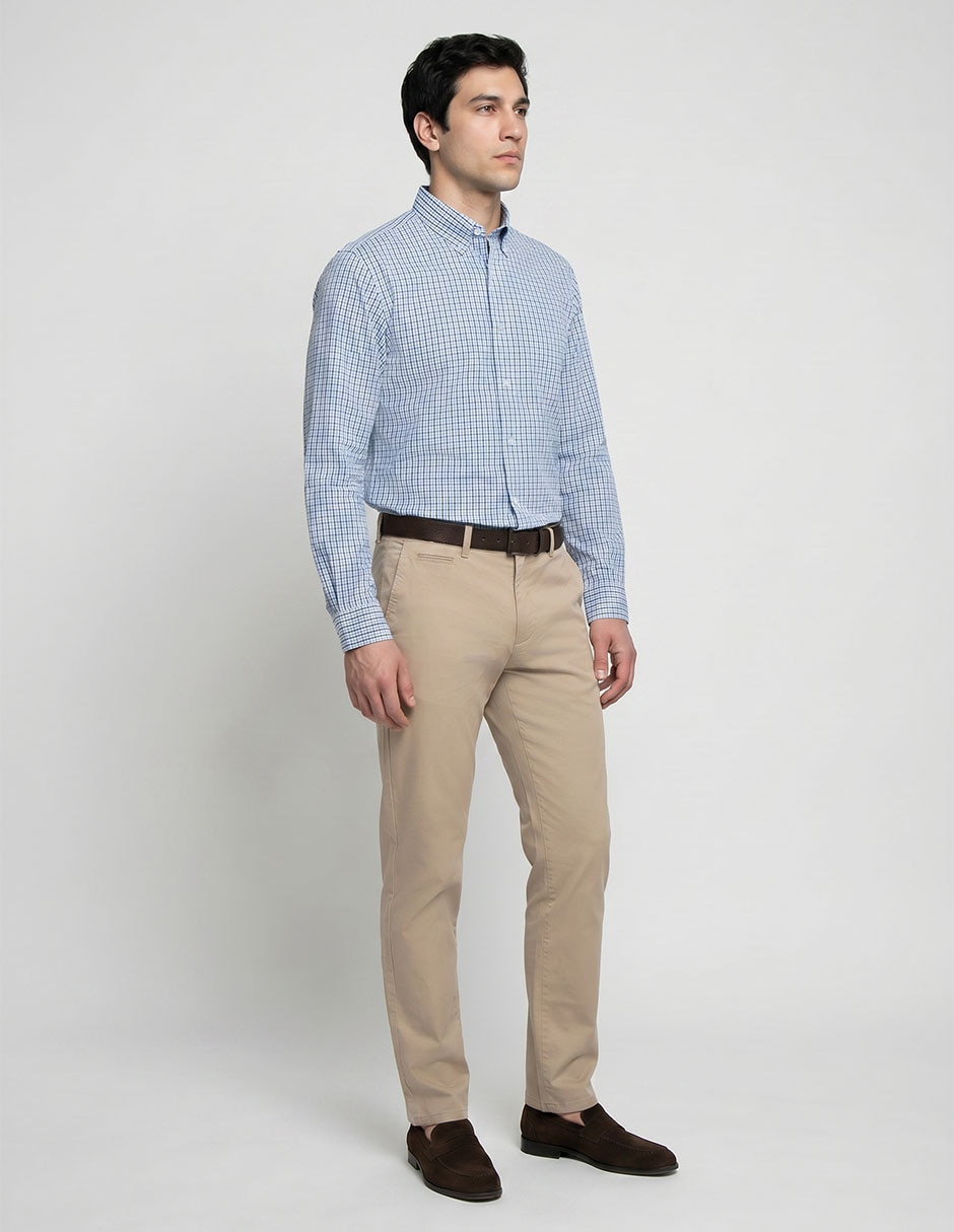 Camisa Regular Para Hombre