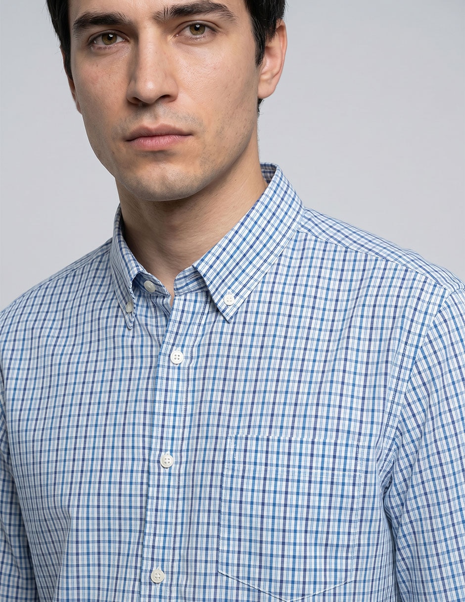 Camisa Regular Para Hombre