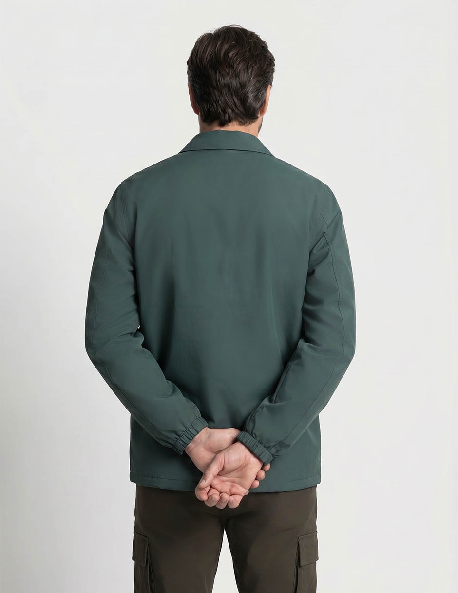 Chamarra casual polosur con bolsillos para hombre