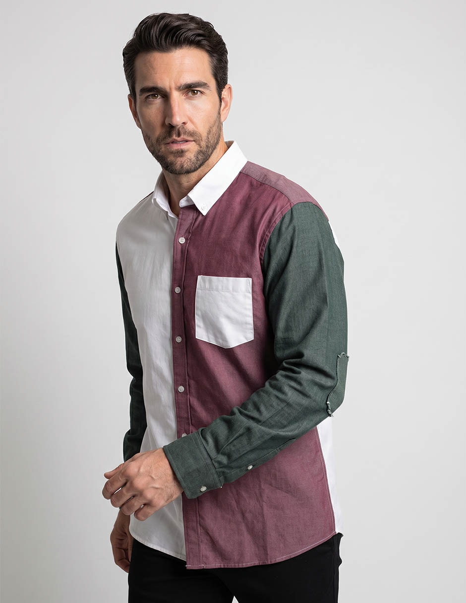 Camisa/Sobrecamisa Casual de (si aplica) Algodón manga Larga para hombre Camisa/Sobrecamisa Casual de (si aplica) Algodón manga Larga para hombre