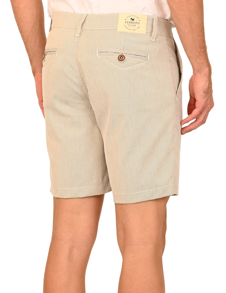 Bermuda de algodón para hombre