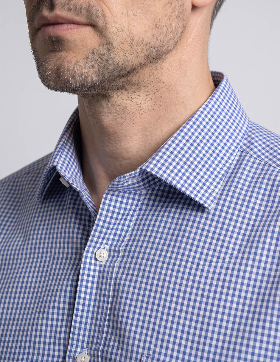 Camisa casual de algodón manga larga para hombre 3