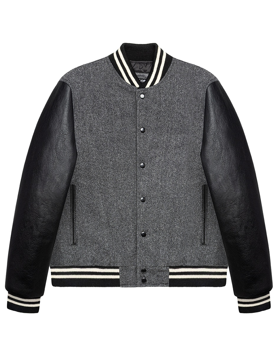 Chamarra beisbolera impermeable para hombre 6
