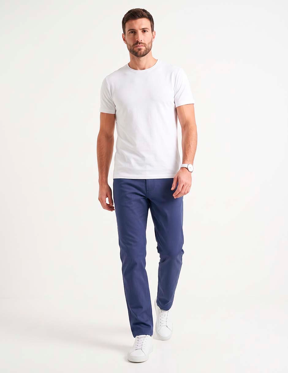 Pantalón chino straight para hombre