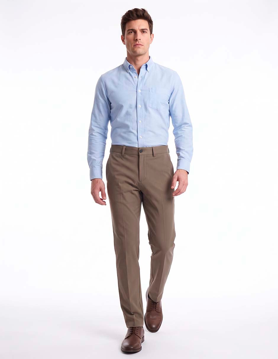 Pantalón de vestir straight para hombre 3