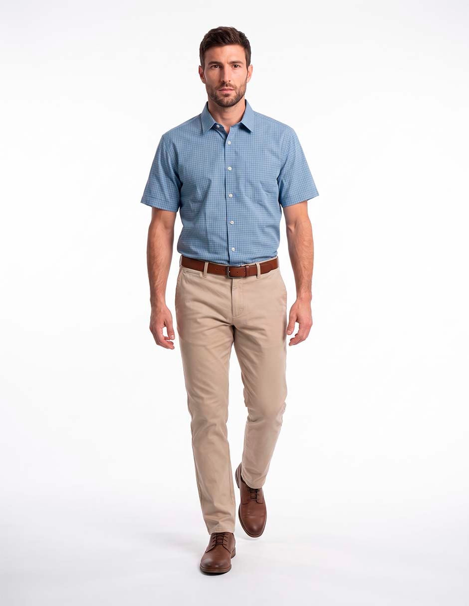 Camisa casual manga corta para hombre Camisa casual manga corta para hombre