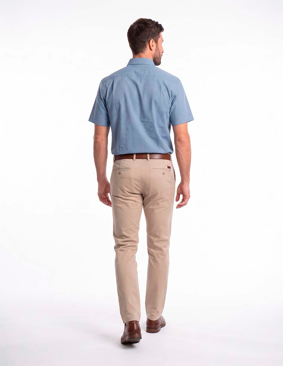Camisa casual manga corta para hombre 2