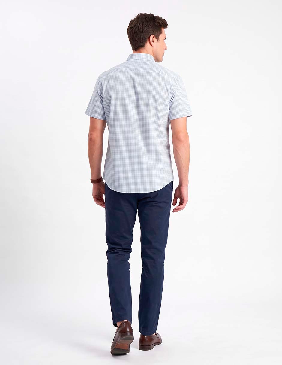 Camisa/Sobrecamisa Casual de (si aplica) Algodón manga Corta para hombre 2