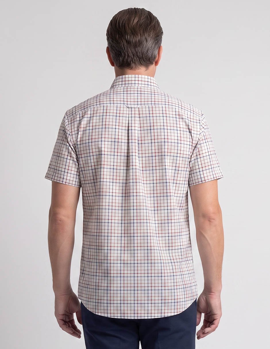 Camisa casual Dioro de algodón manga corta para hombre 2
