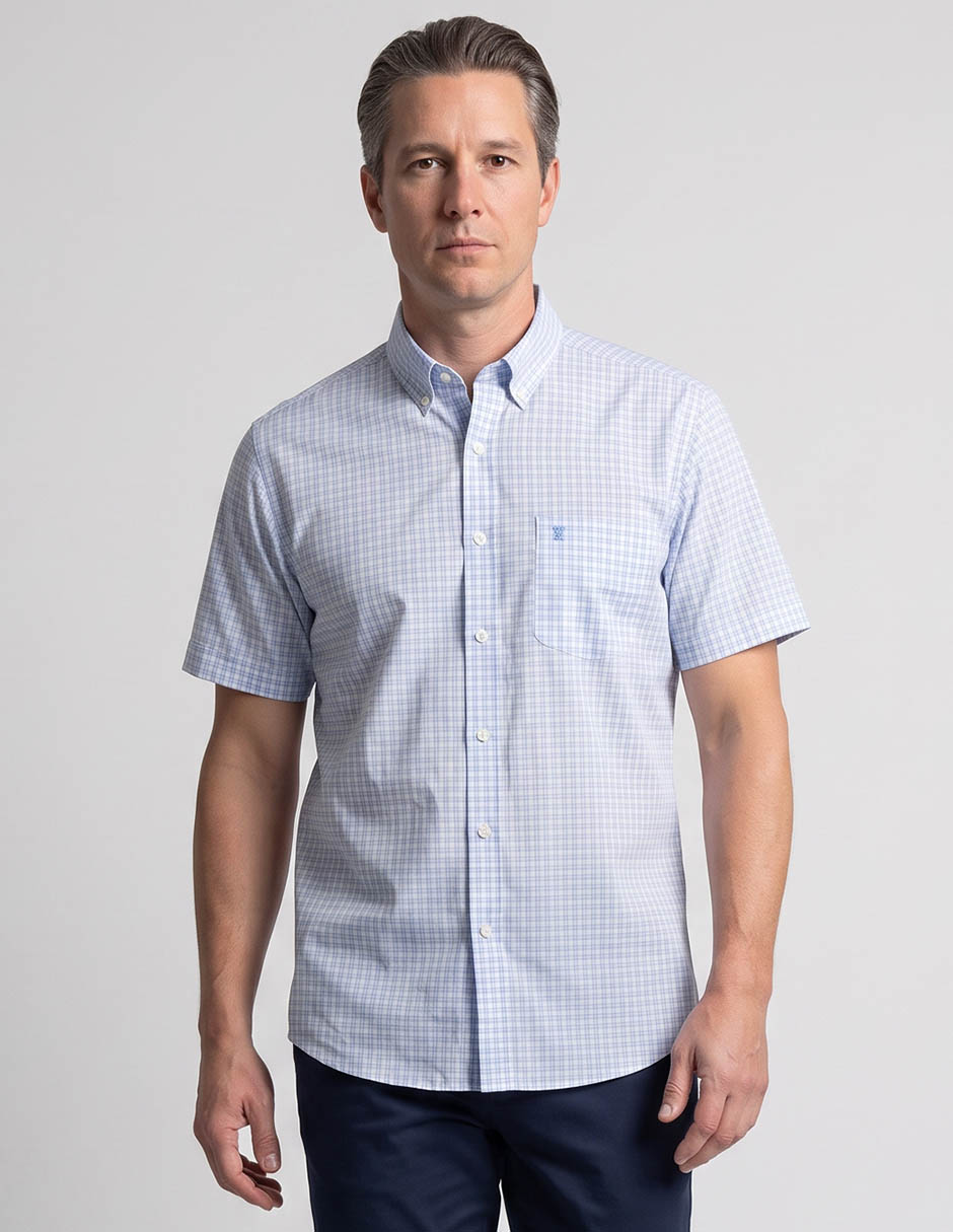 Camisa casual manga corta para hombre Camisa casual manga corta para hombre