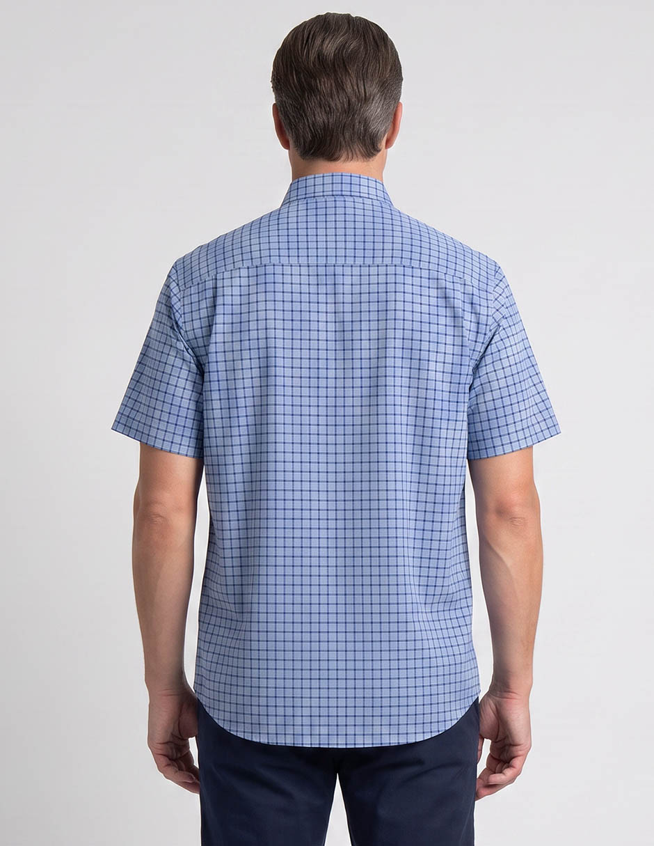 Camisa casual manga corta para hombre 2