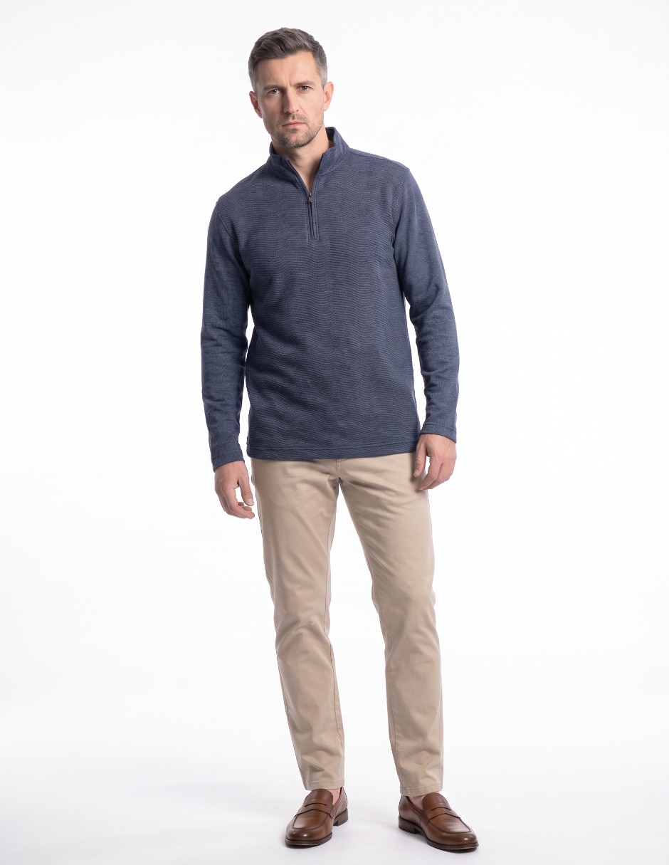Suéter cuello alto para hombre Suéter cuello alto para hombre