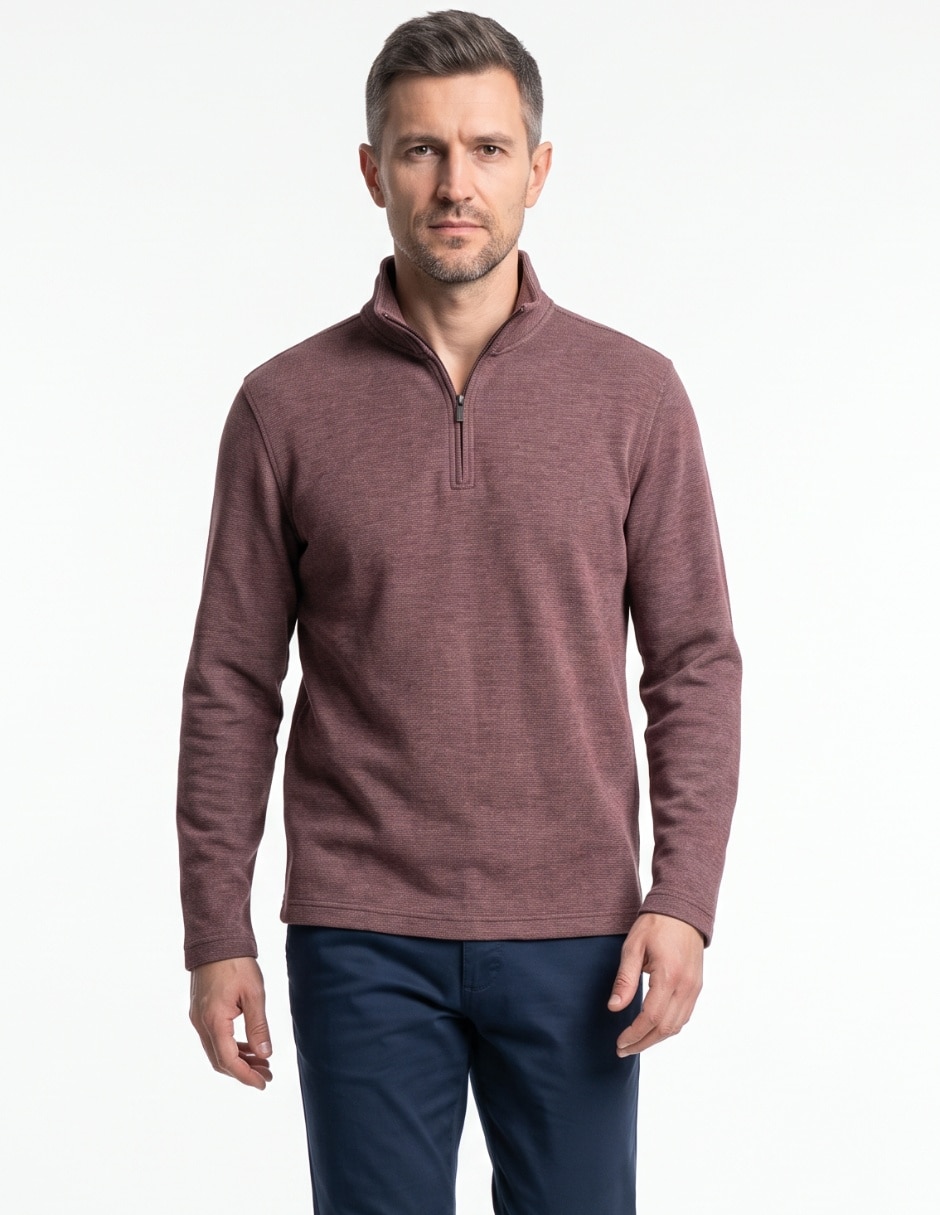 Suéter cuello alto para hombre 1