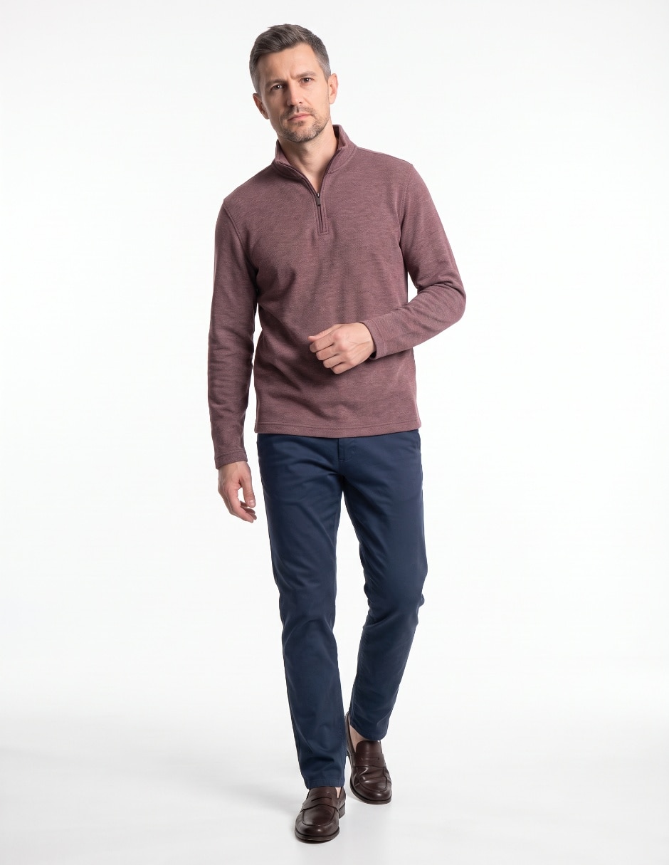 Suéter cuello alto para hombre 3