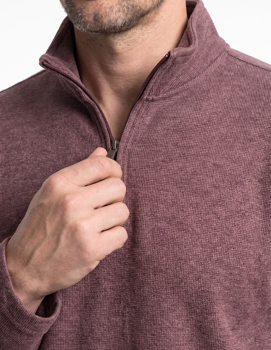 Suéter cuello alto para hombre 4