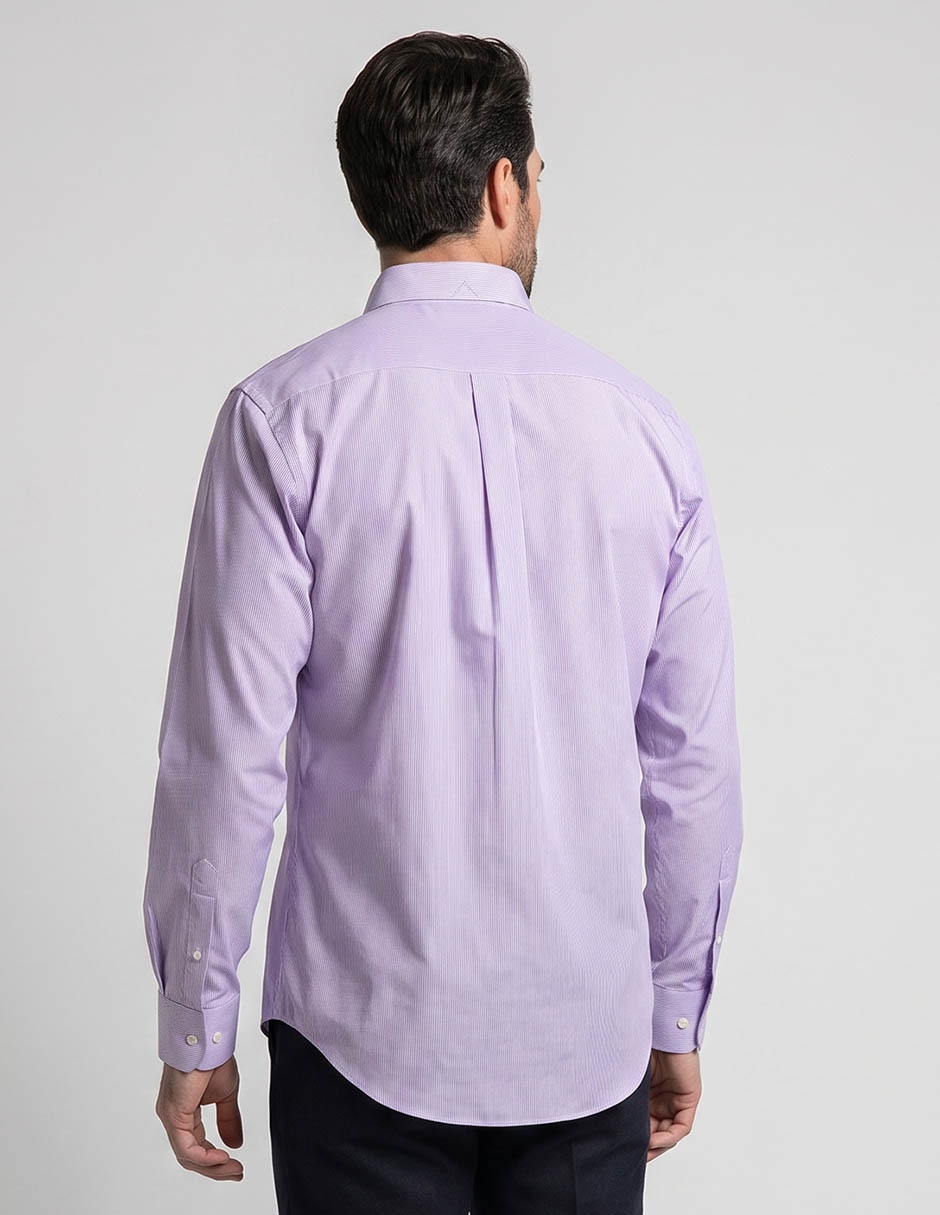 Camisa casual Regent Street manga larga para hombre