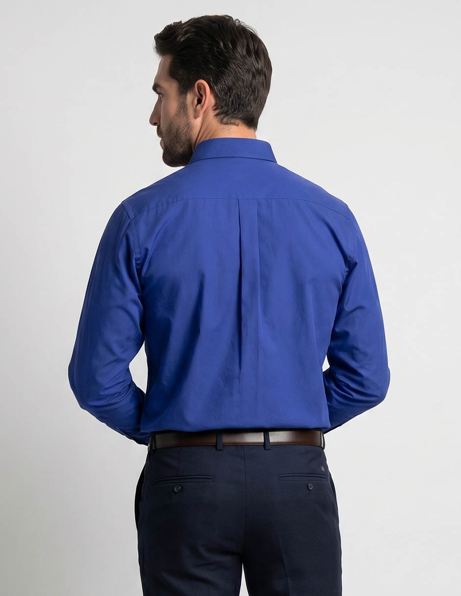 Camisa casual Regent Street manga larga para hombre