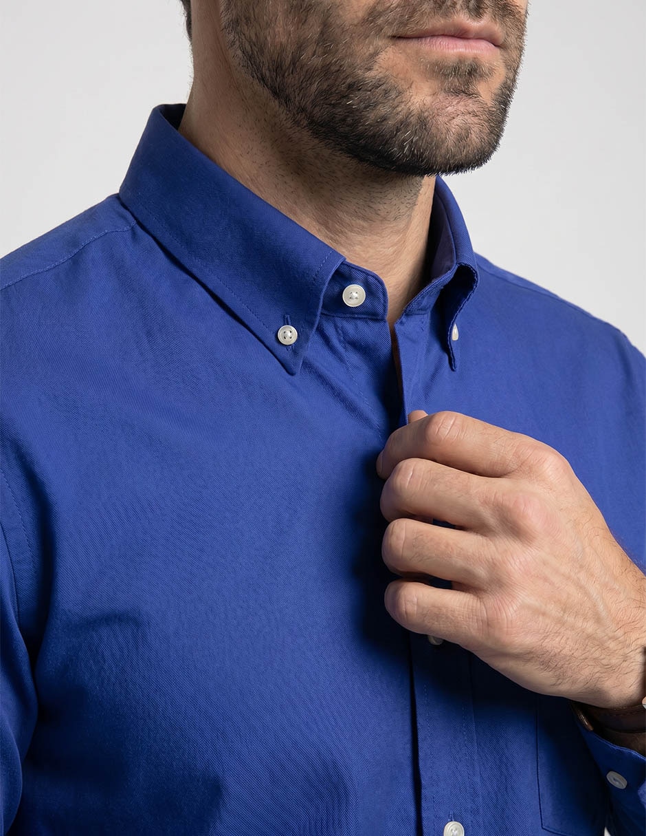 Camisa casual Regent Street manga larga para hombre
