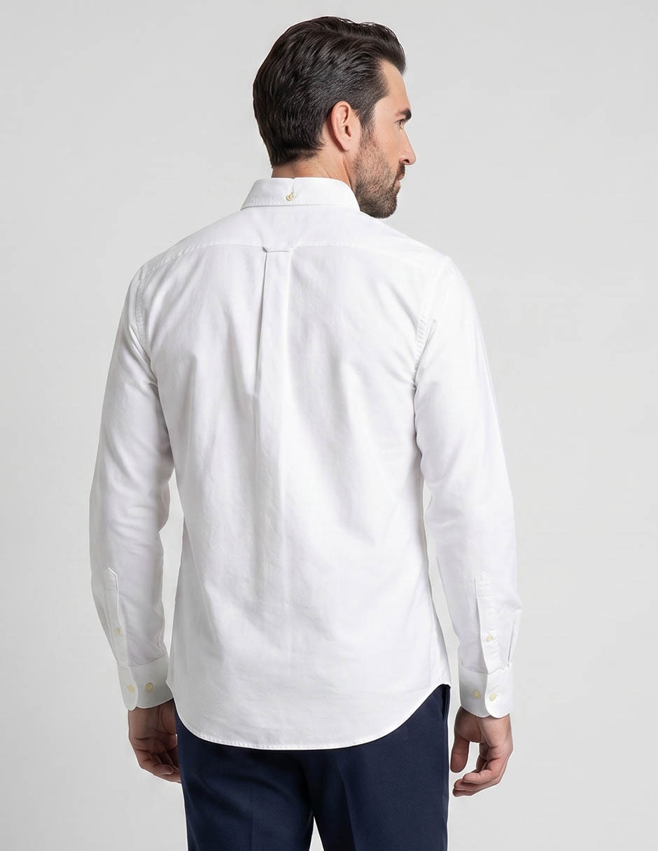 Camisa casual Regent Street manga larga para hombre