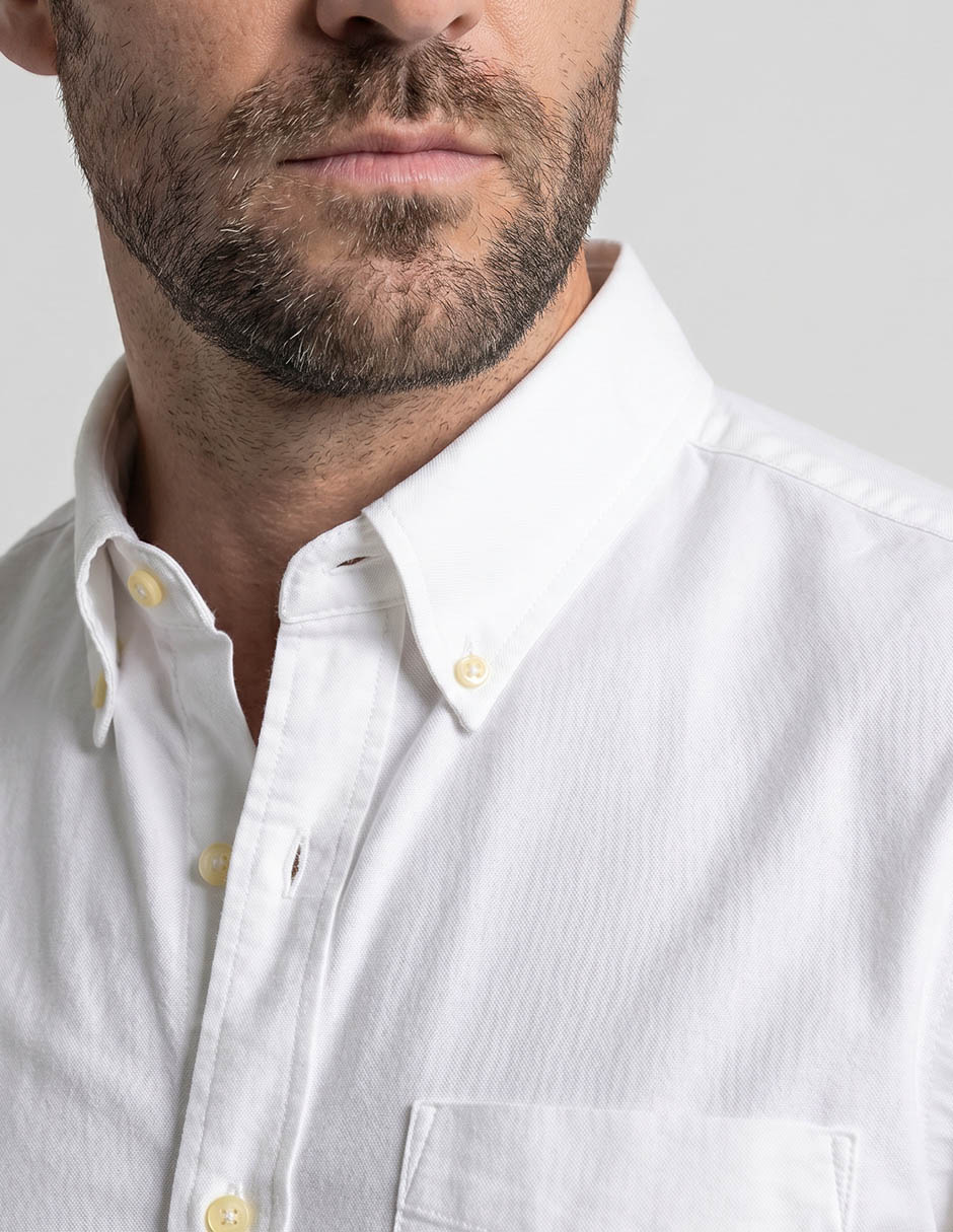 Camisa casual Regent Street manga larga para hombre