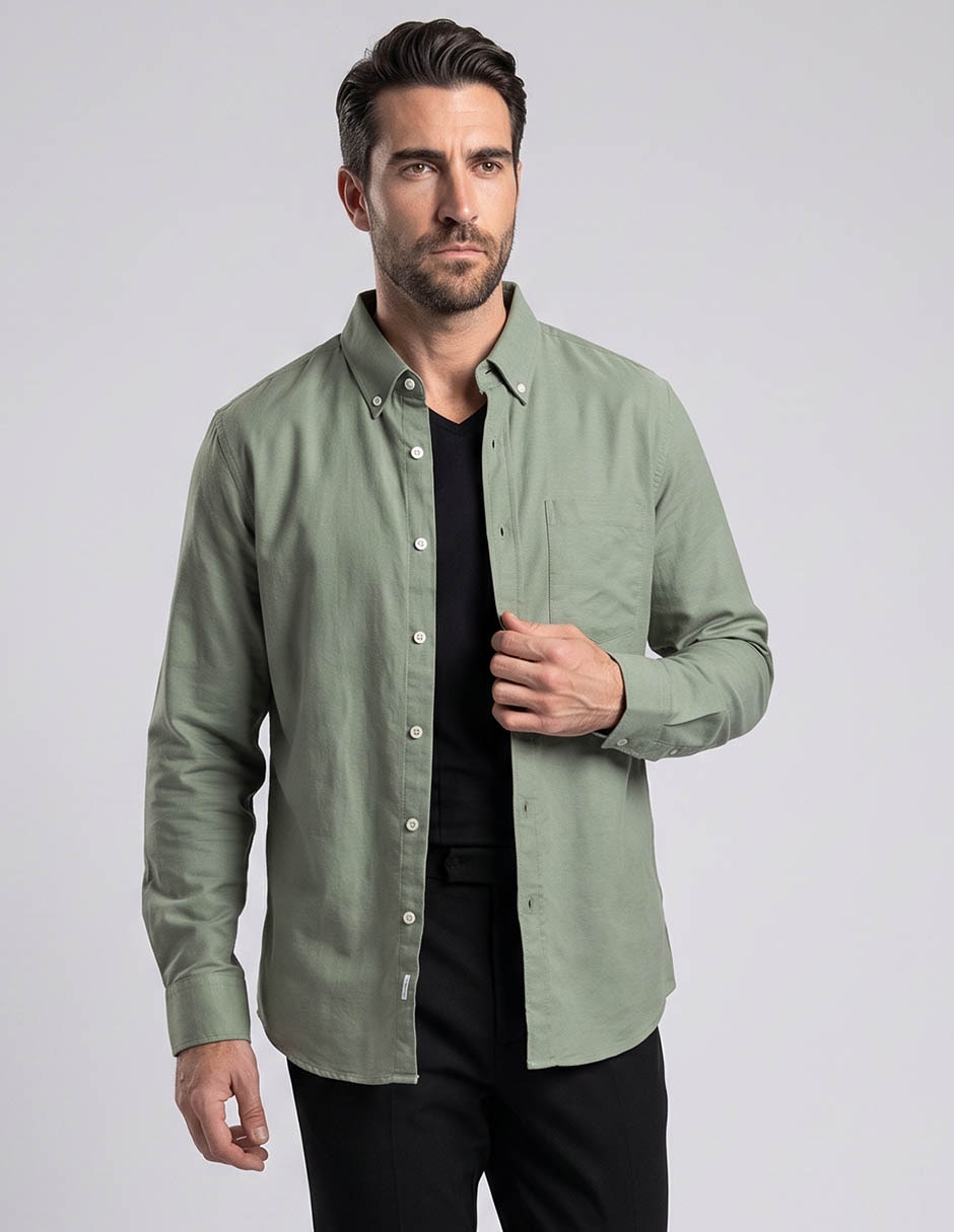 Camisa casual Regent Street manga larga para hombre Camisa casual Regent Street manga larga para hombre