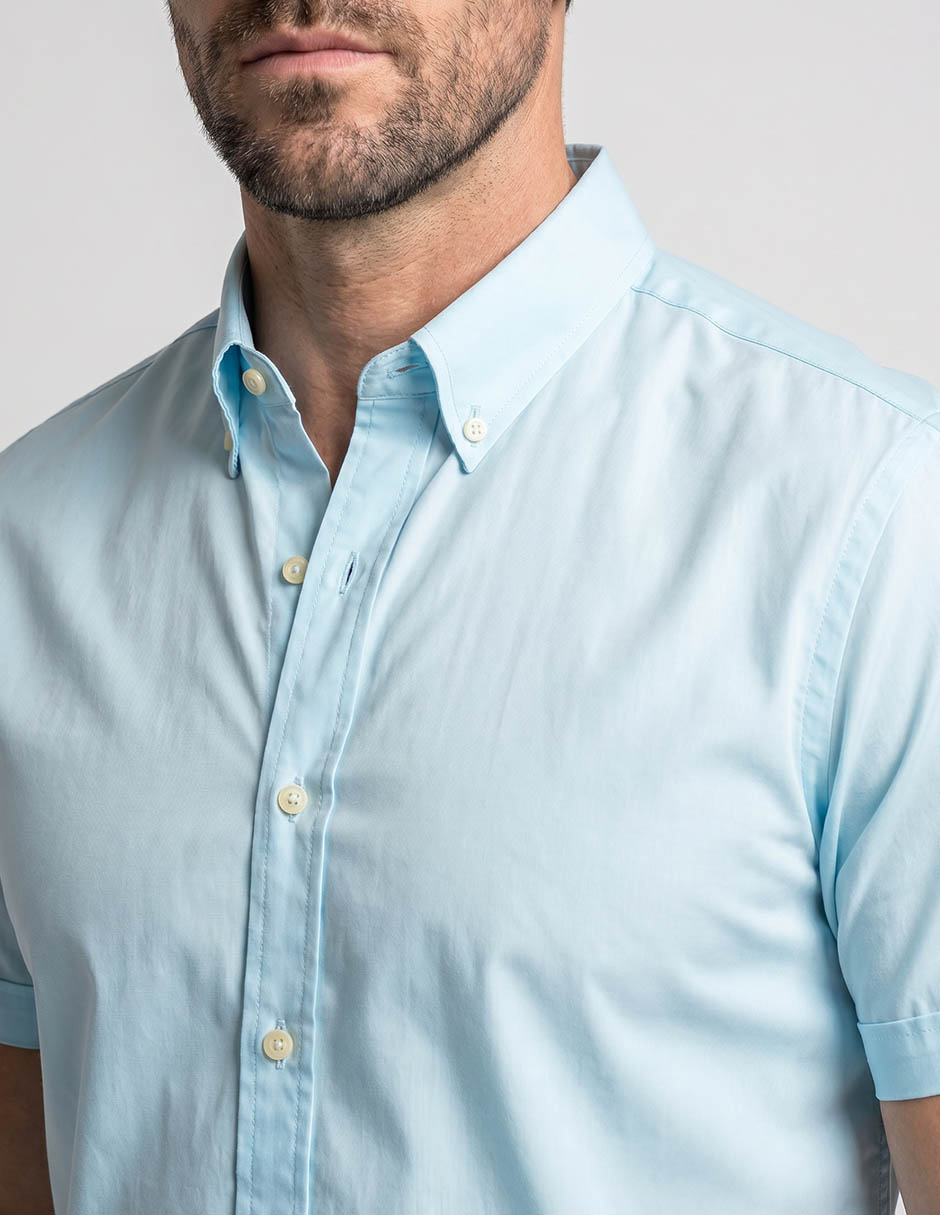 Camisa casual Regent Street manga corta para hombre