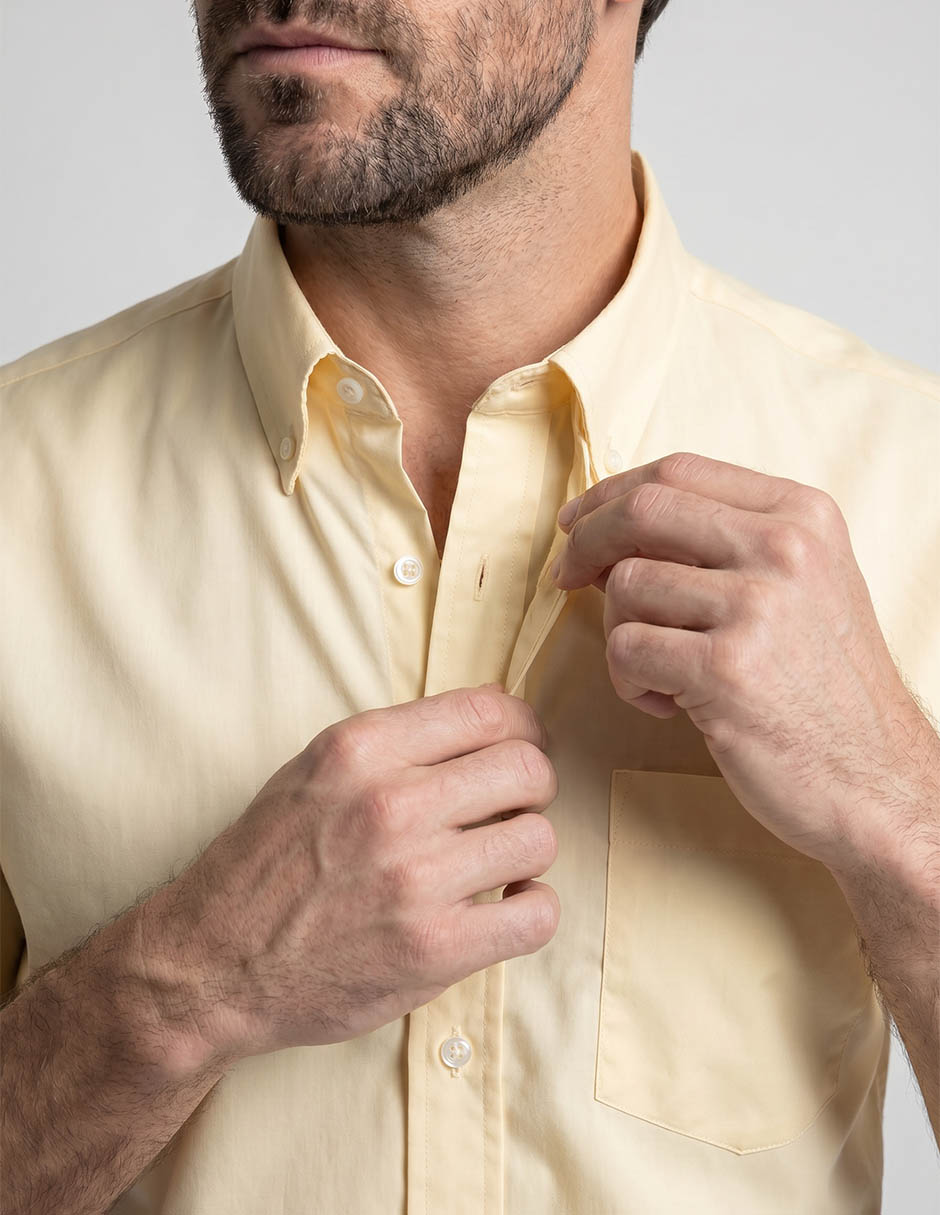 Camisa casual manga corta para hombre 3