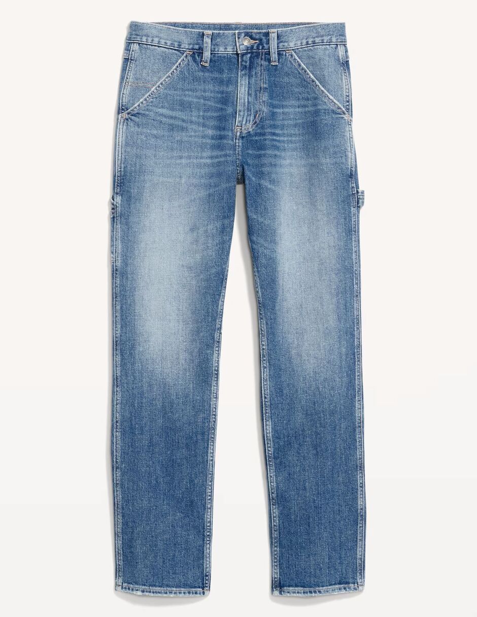 Jeans regular lavado medio para hombre 3