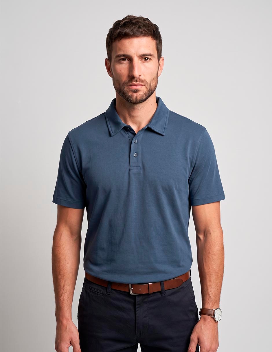 Playera tipo polo para hombre