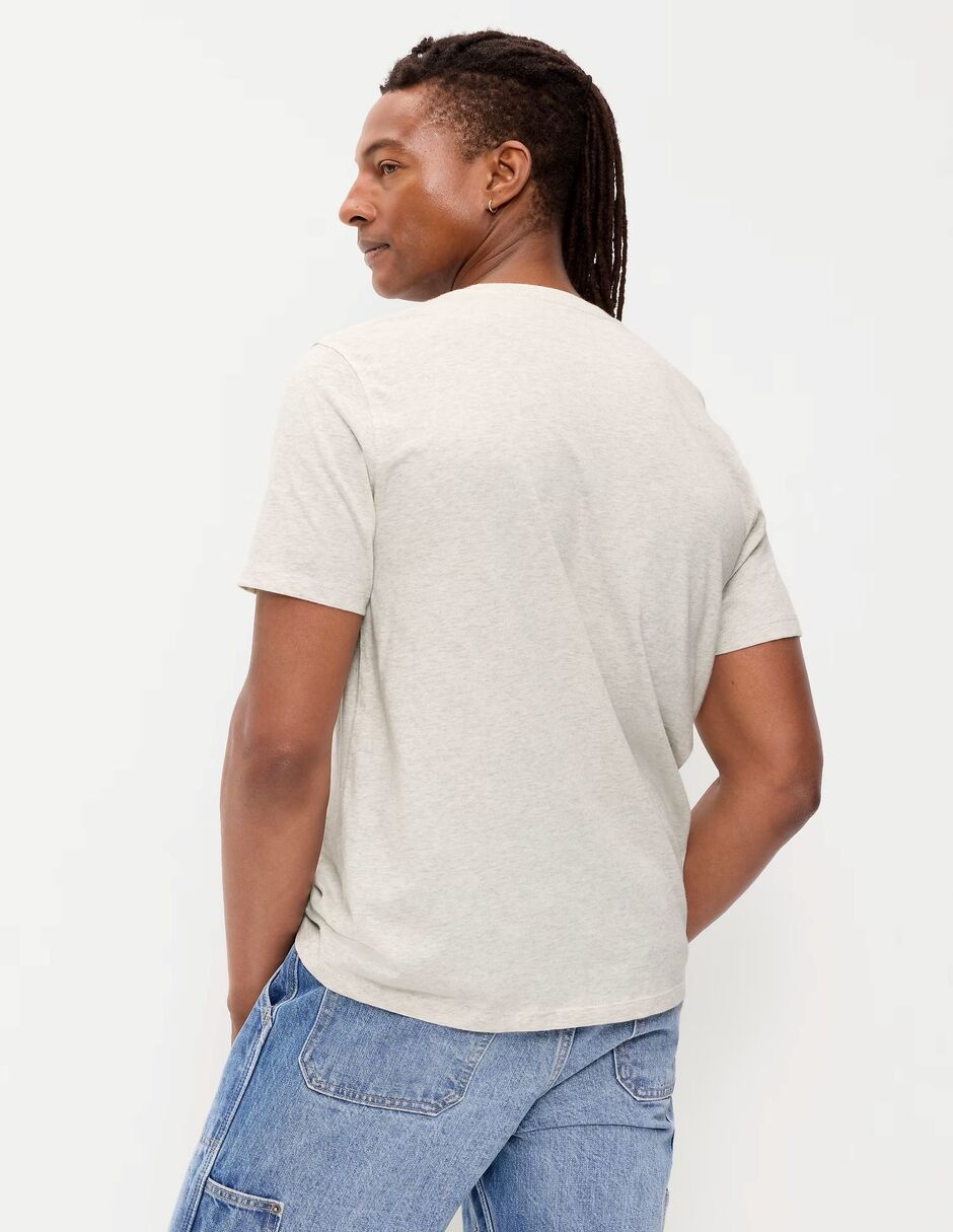 Playera OLD NAVY cuello Henley para hombre