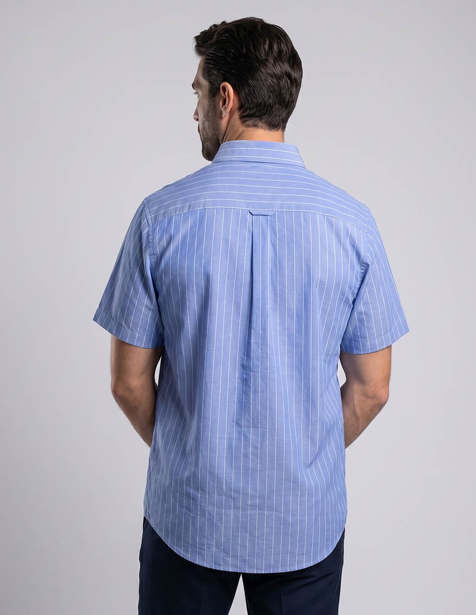 Camisa casual Regent Street manga corta para hombre