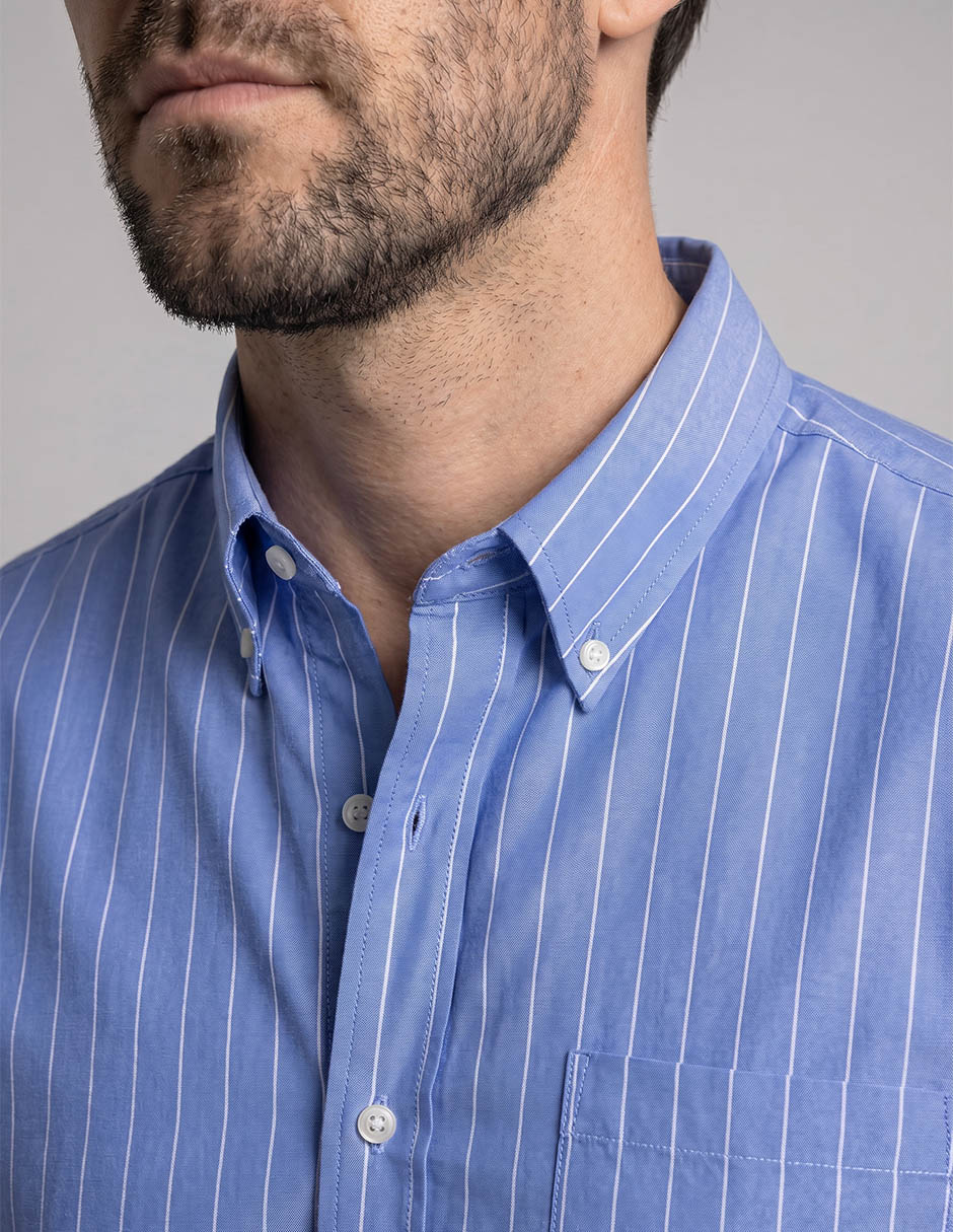 Camisa casual Regent Street manga corta para hombre