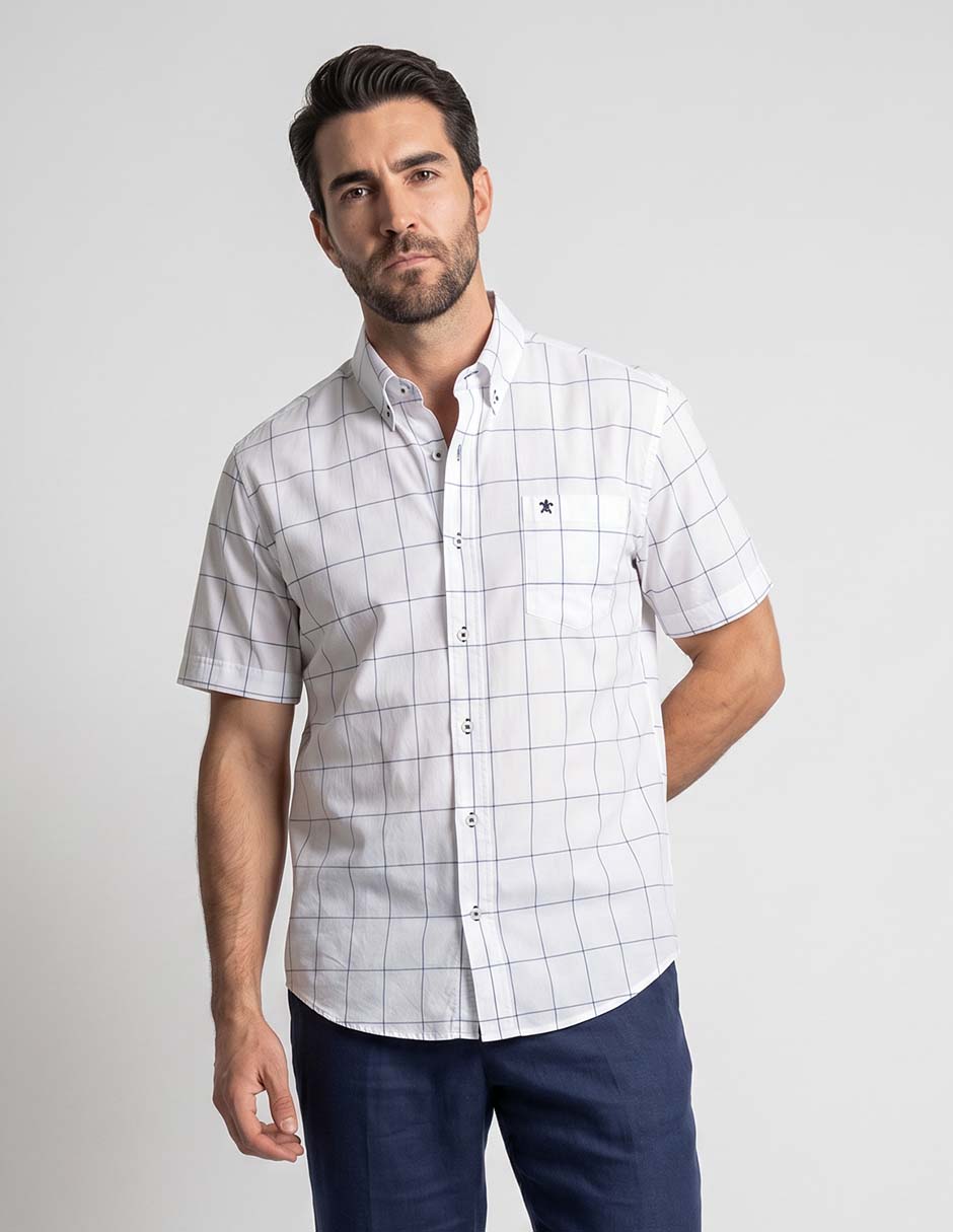 Camisa casual manga corta para hombre Camisa casual manga corta para hombre
