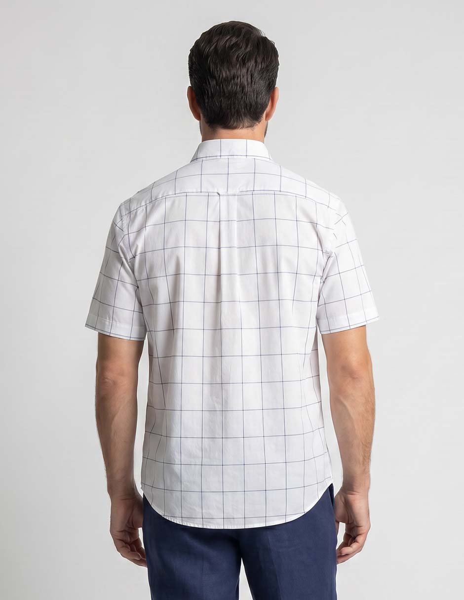 Camisa casual manga corta para hombre 2
