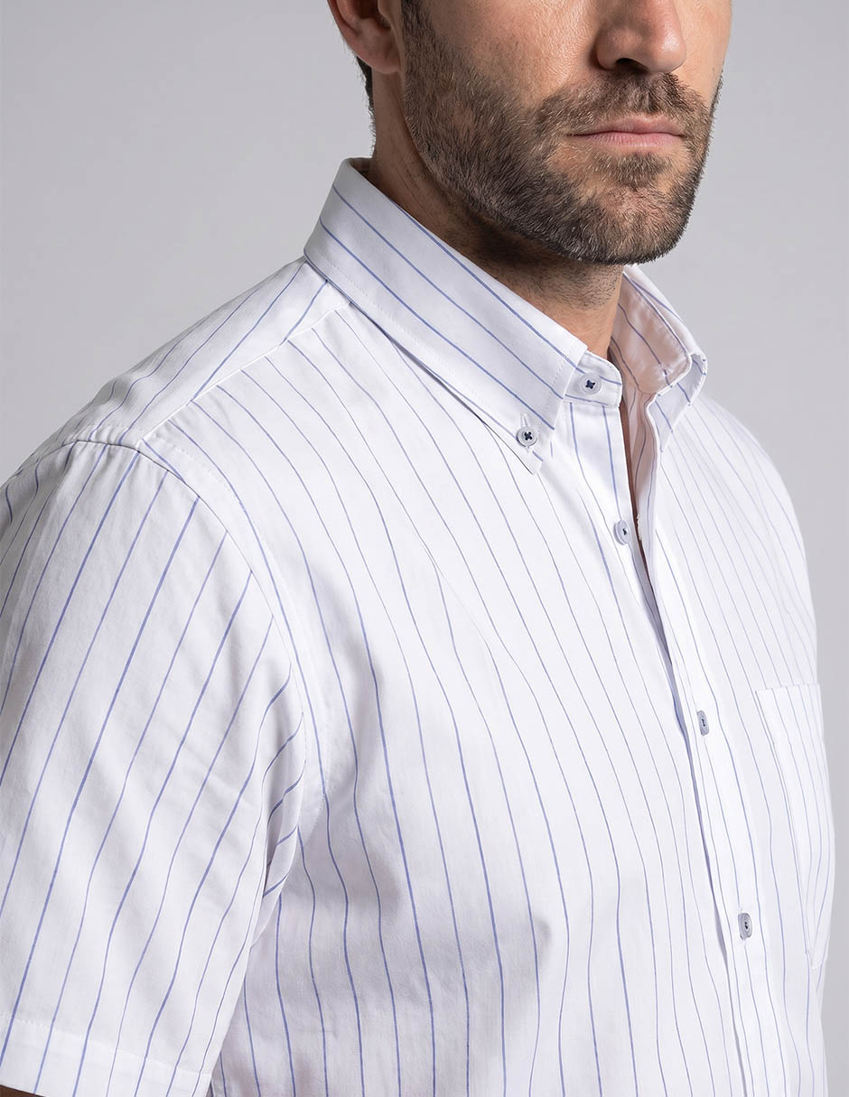 Camisa casual Regent Street manga corta para hombre