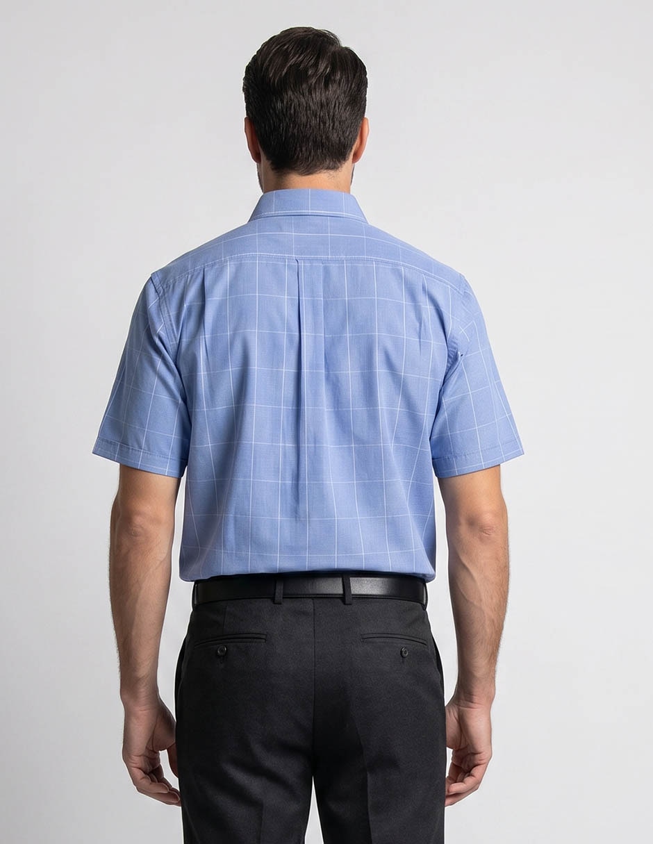 Camisa casual manga corta para hombre 2