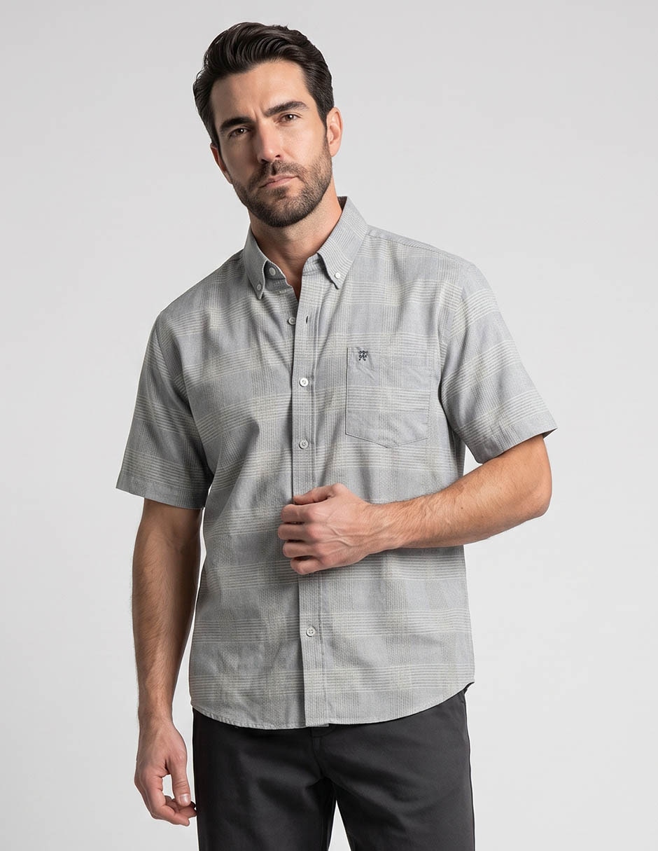 Camisa casual manga corta para hombre Camisa casual manga corta para hombre