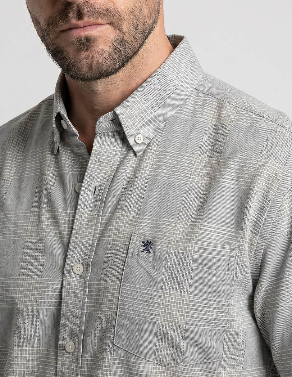 Camisa casual manga corta para hombre 3