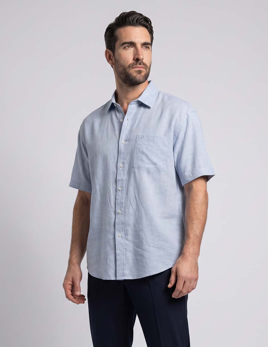 Camisa casual manga corta para hombre Camisa casual manga corta para hombre