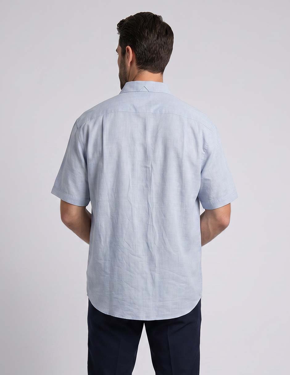 Camisa casual Cavalatti manga corta para hombre
