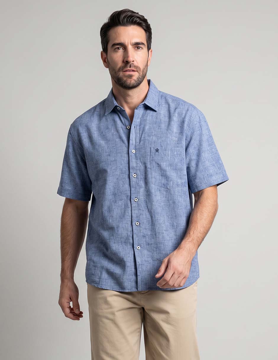 Camisa casual manga corta para hombre Camisa casual manga corta para hombre