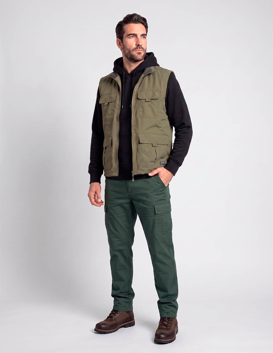Chaleco con bolsillos para hombre 3