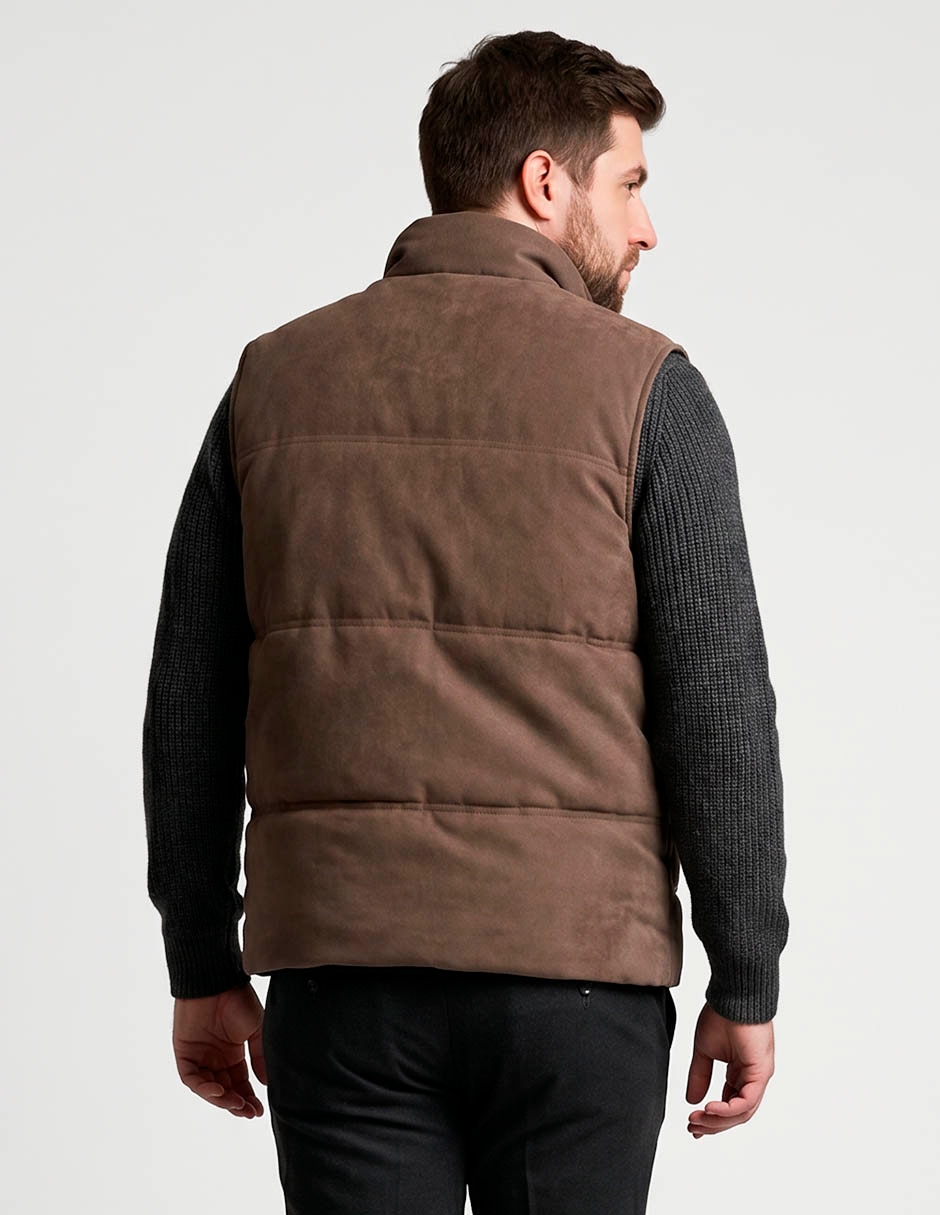 Chaleco gamuza capitonado para hombre 2