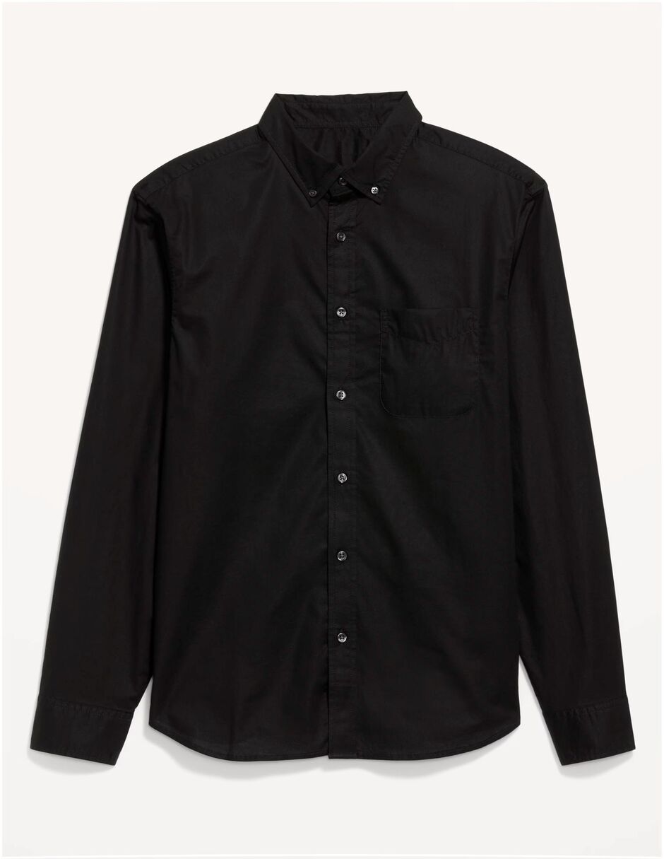 Camisa casual OLD NAVY de algodón manga larga para hombre